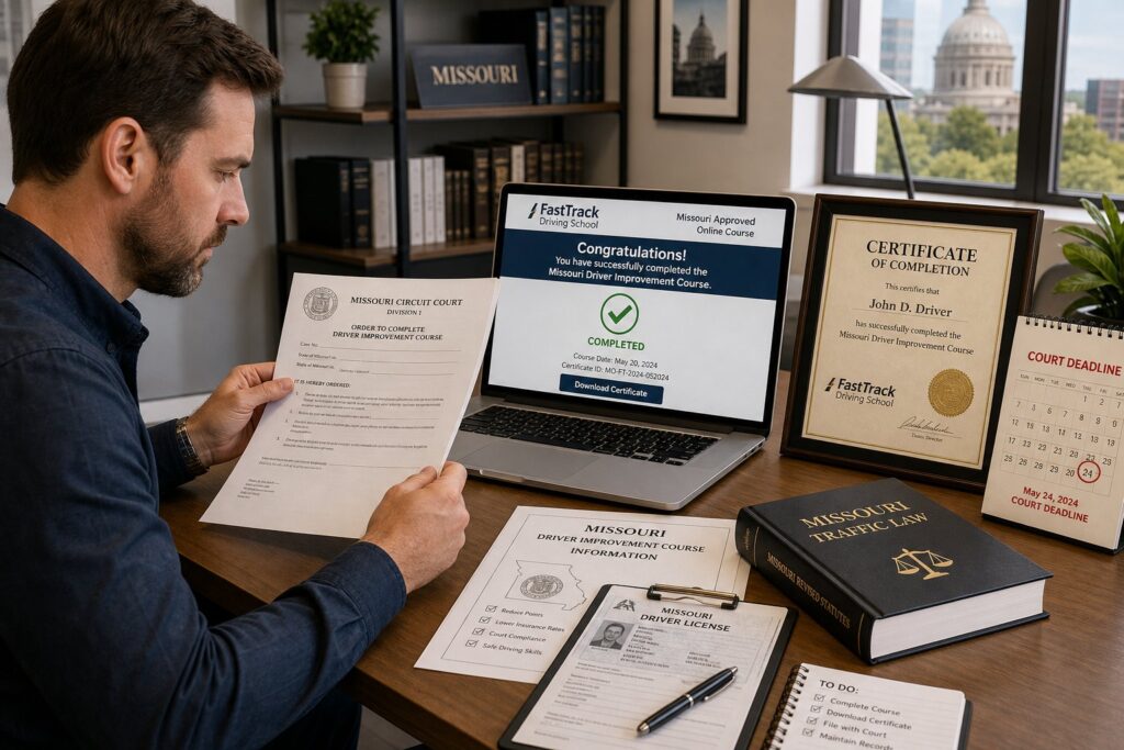Blog Articles 3 Missouri Court-Ordered Driver Improvement: What It Means and What to Do
