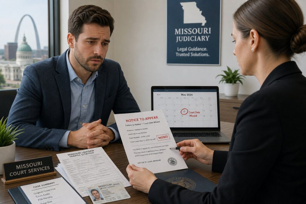 Blog Articles 2 Failure to Appear in Court for a Missouri Traffic Ticket: What Happens