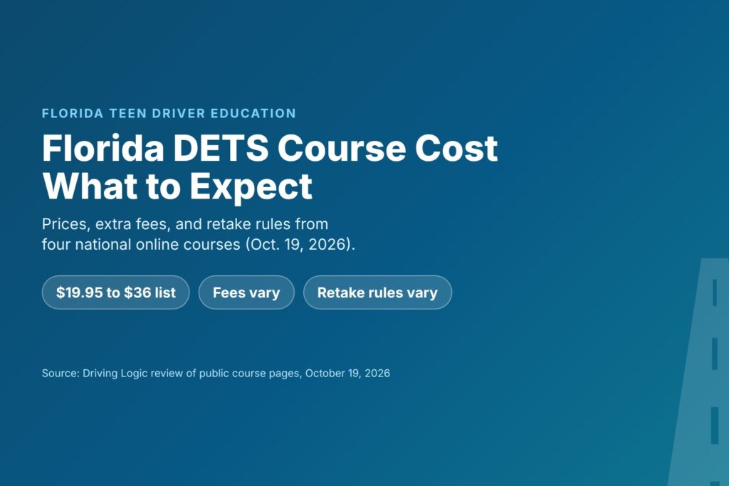 Blog Articles 10 Florida DETS course cost: what four online courses charged in October 2026