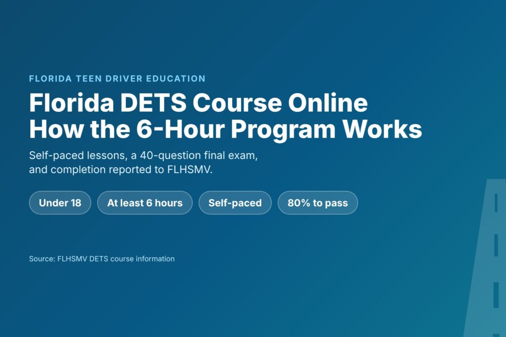 Blog Articles 5 Florida DETS course online: how the 6-hour program works