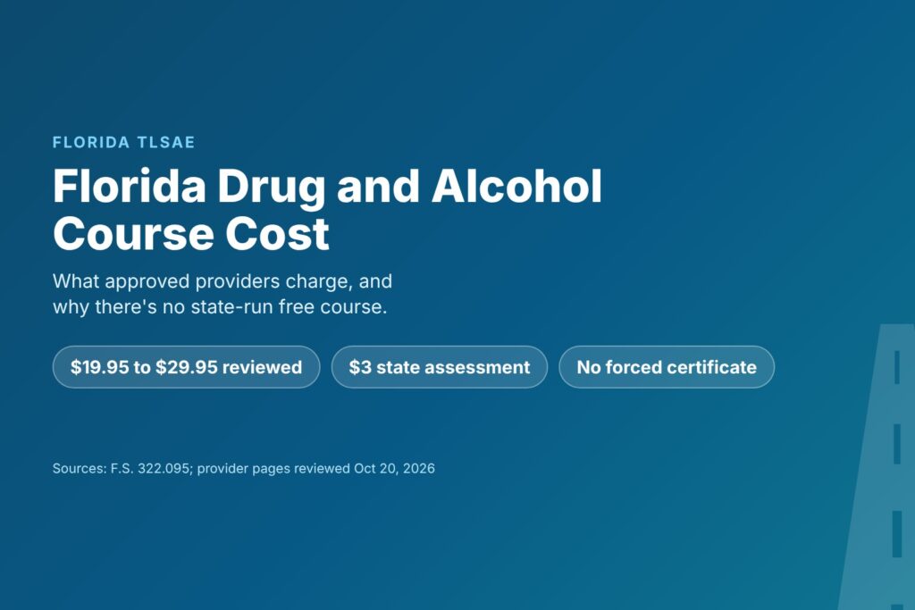 Blog Articles 3 Florida drug and alcohol course cost and whether a free option exists