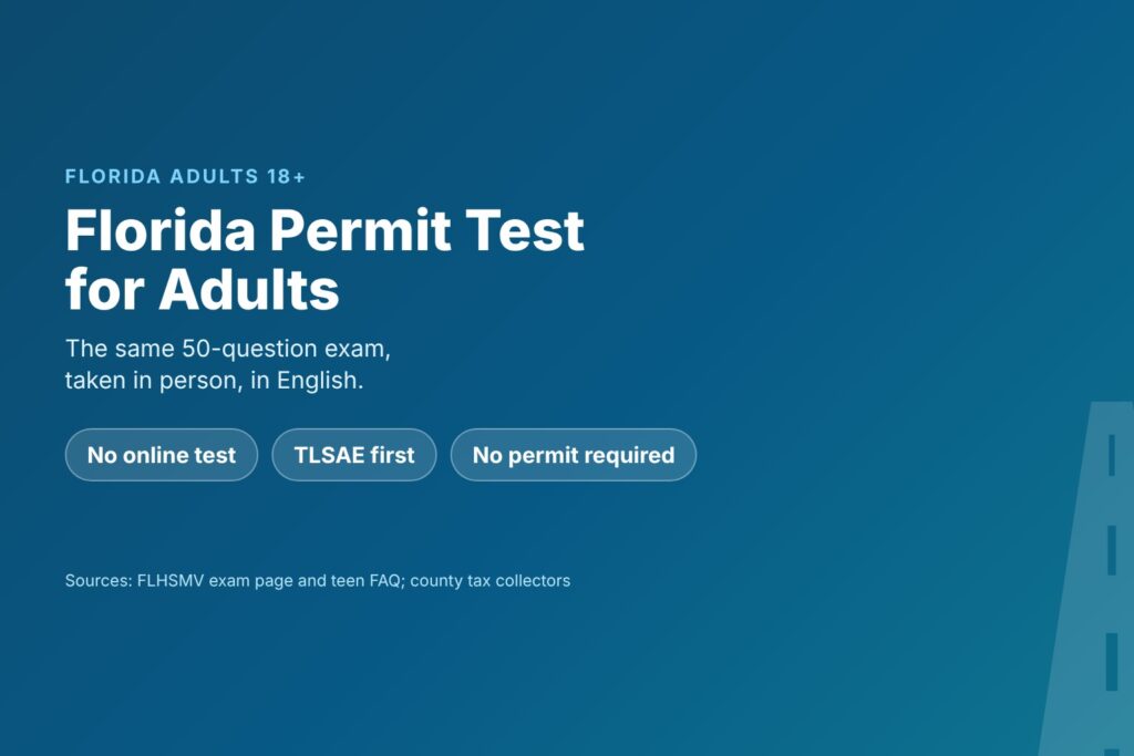 Blog Articles 9 Florida permit test for adults 18 and older