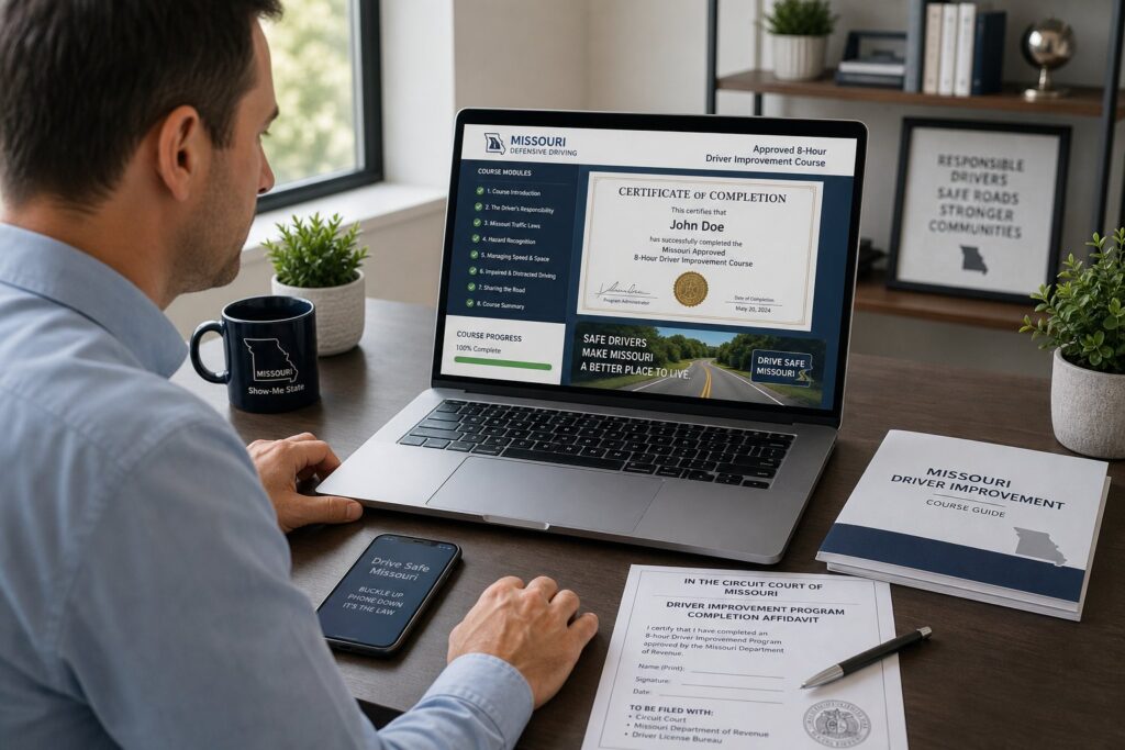 Blog Articles 7 How the Missouri Driver Improvement Program Works Online