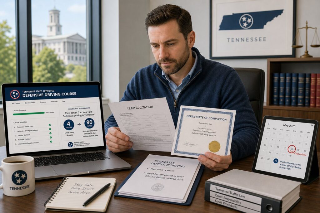 Blog Articles 1 How Often Can You Take Defensive Driving in Tennessee?