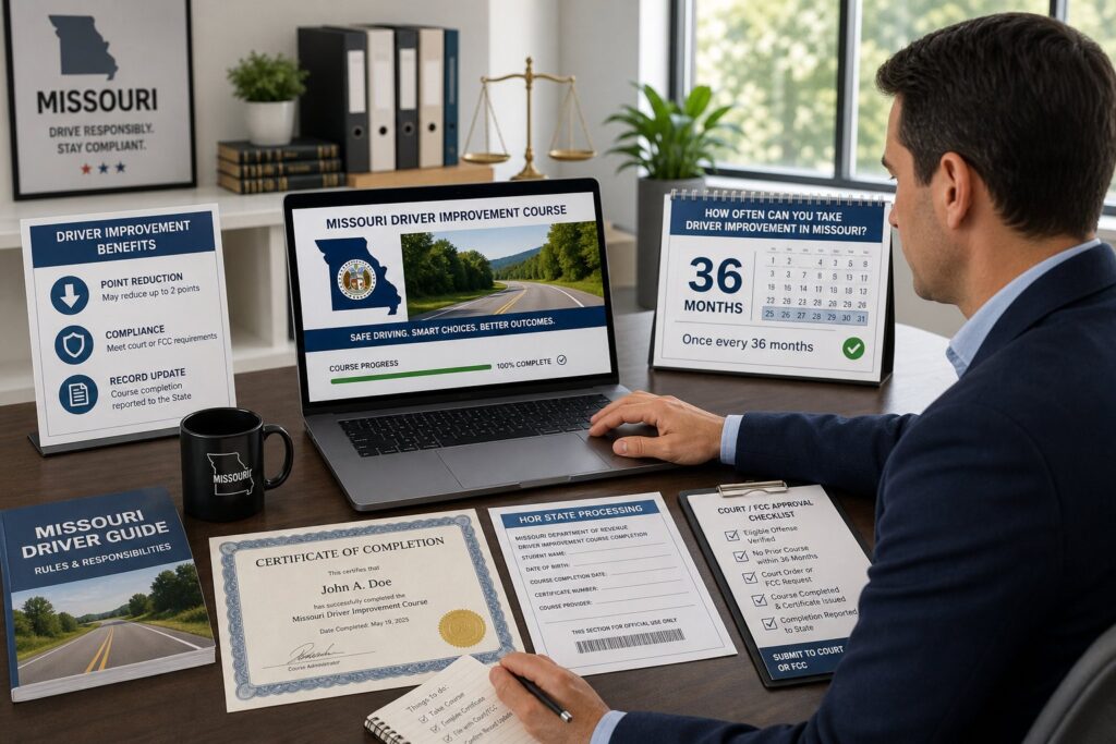 Blog Articles 6 How Often Can You Take the Missouri Driver Improvement Program?