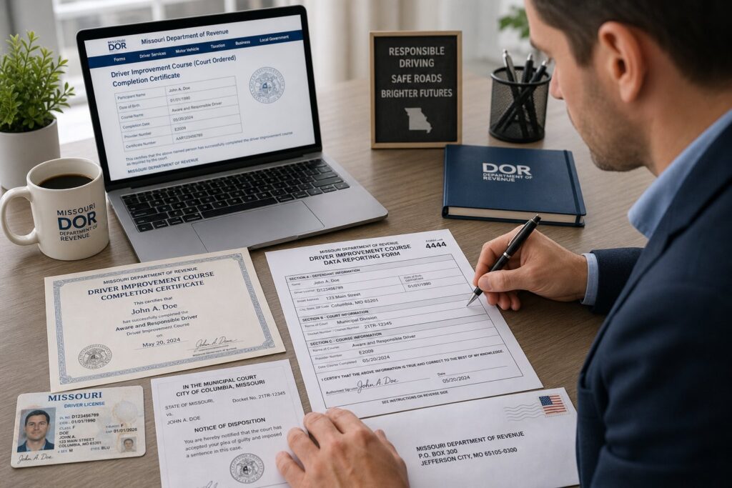 Blog Articles 1 Missouri DIP Certificate and DOR Form 4444: What They Are and What to Do With Them