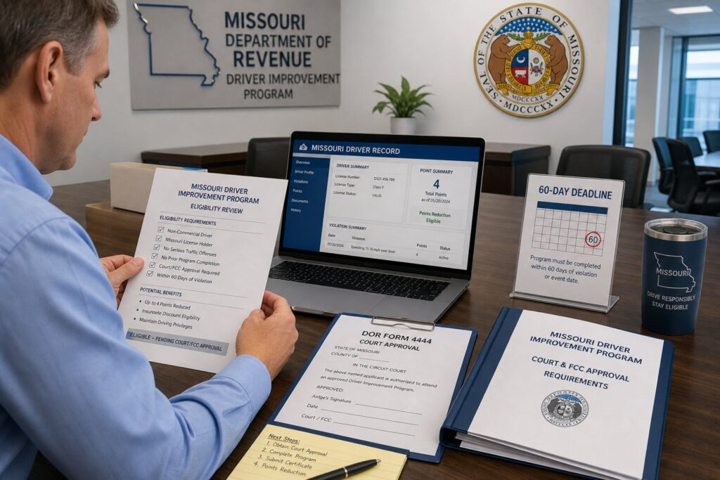 Blog Articles 10 Missouri Driver Improvement Program Eligibility: Who Can Use the DIP?