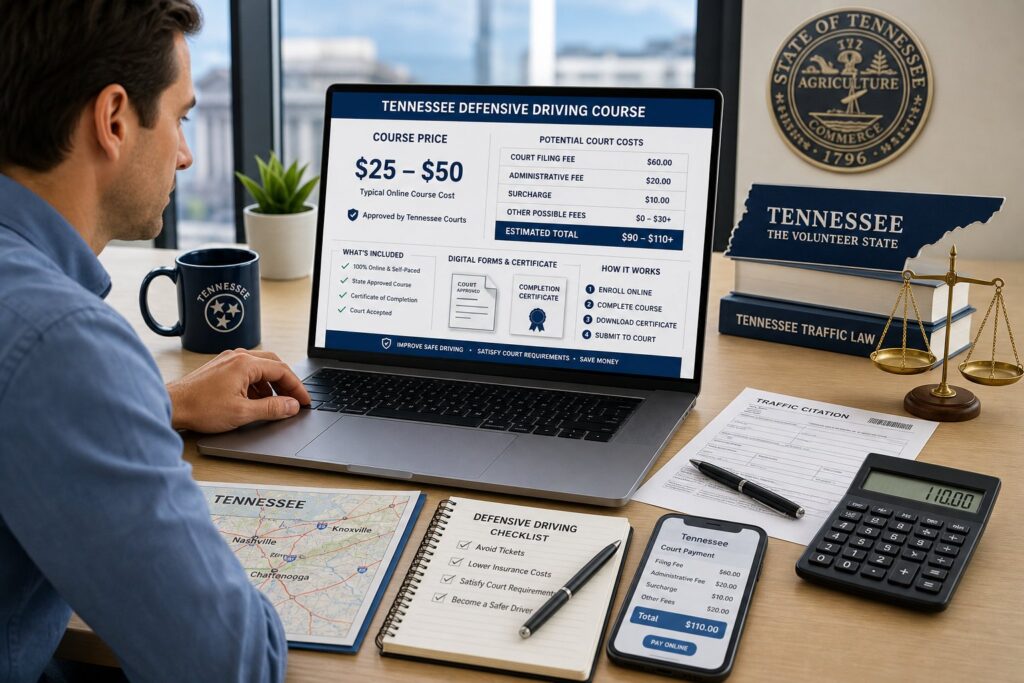 Blog Articles 2 Tennessee Defensive Driving Course Cost: What to Expect