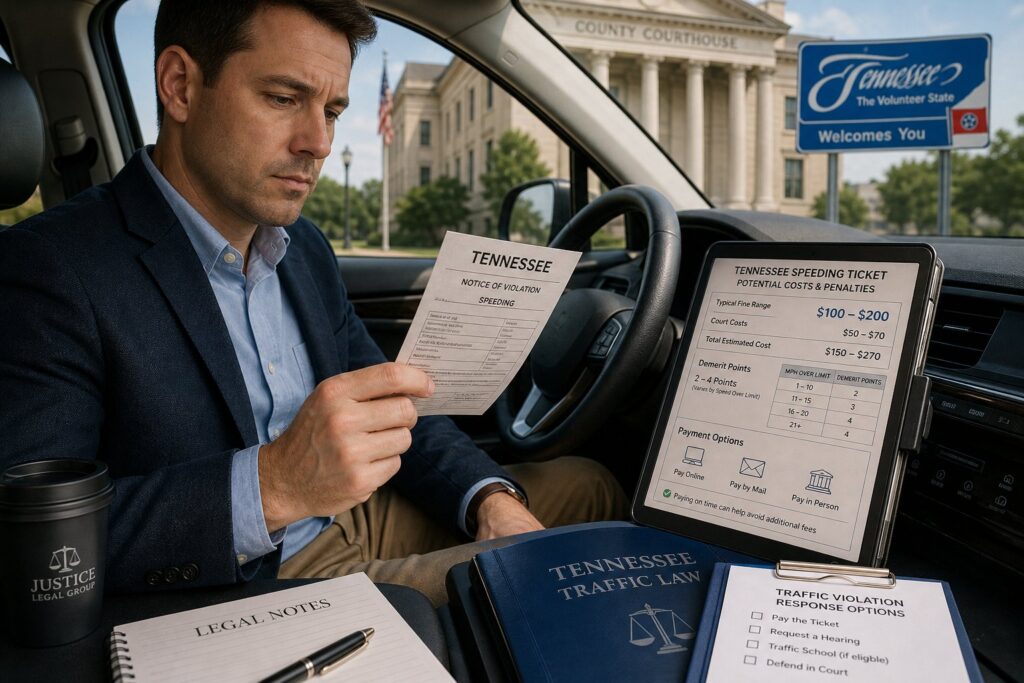 Blog Articles 7 Tennessee Speeding Ticket: Costs, Points, and What to Know
